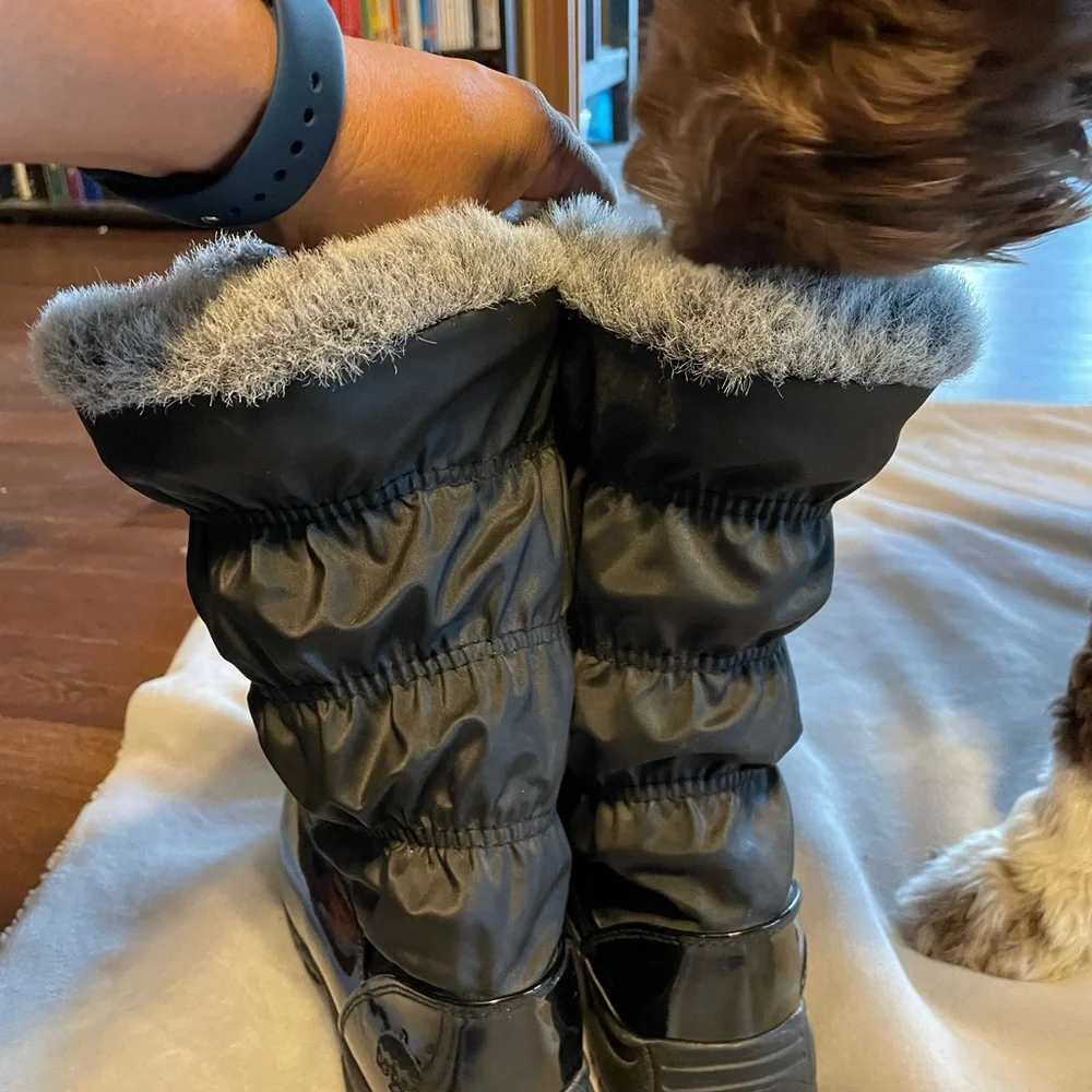 Totes‎ black all weather boots size 7